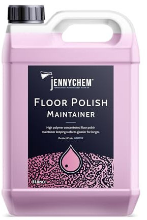 Floor Maintainer – Concentrated Gloss Restorer for PVC, Linoleum & Sealed Floors | For Spray Cleaning, Mopping & Buffing | High-Shine Finish (5L)