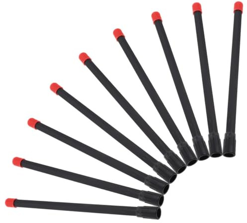 HEALLILY Varilla de Extensión para Válvula de Neumático de Plástico 10 Piezas, 180 MM, para Inflado en Vehículos, Bicicletas y Patinetes Eléctricos