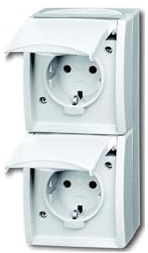 Busch-Jaeger 20-02 EBW-54 Schuko Steckdose
