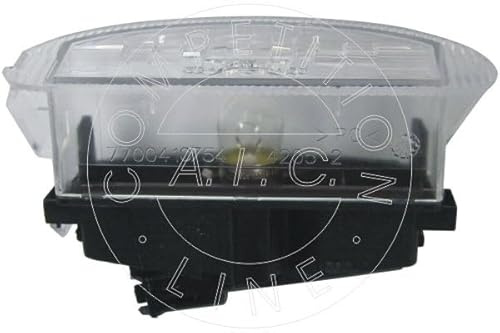 HELLA Kennzeichenleuchte, LED, Transparent (Lens), Schwarz (Housing), Auto, LKW, bis 2008