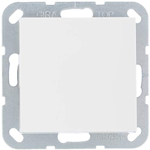 Gira 283603 Wippschalter aus 20 A System 55, reinweiß
