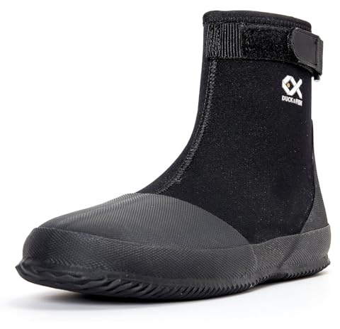 Duck and Fish Neoprene Flat Wading Shoe (11 US) Black
