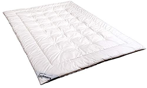 Walburga Bettdecke, Steppbett Nature line Edelhaar 4 WP Cashmere Duo 155 x 220 cm warm