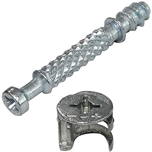 Aerzetix - Set di 30 tasselli di fissaggio per montaggio pannello rastex 16 mm, per mobile 15/7 mm, C41549