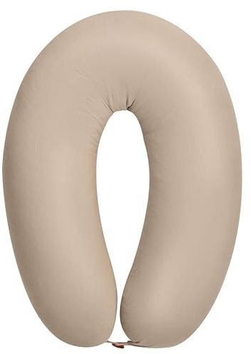 sei Design Stillkissen XXL 190×30 cm – ergonomisch, leise & anpassungsfähig – mit EPS-Mikroperlenfüllung (0,5–1 mm) & Premium-Jersey-Bezug – weich, stützend & waschbar