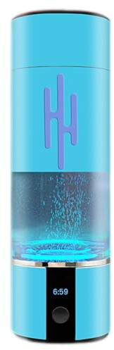 XGXHIN Generador de Botella de Agua de hidrógeno, hasta 13520 PPB, máquina ionizadora de Agua de hidrógeno portátil de 230 ml con tecnología PEM, para Viajes a casa
