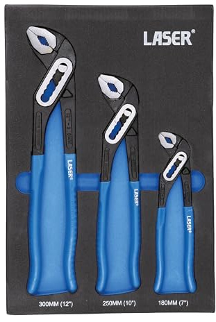 Laser 8756 vattenpump tång set 3 st
