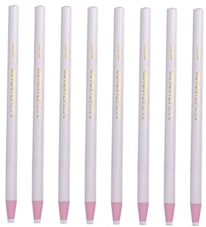 IWOWHERO 12pcs Peel off Marker Grease Wax Pencils for Glass Garments Wood Art Marking Pencils Paper Wrapped Painting Pen