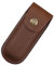 Bkemkri 1 PCS Etui Couteau Cuir, Sac à Couteau en Cuir Marron, Gaine de Couteau Vintage, Sac à Couteau pour Ceinture, Étui à Couteaux en Cuir Pliant Housse, pour Camping Randonnée en Plein Air