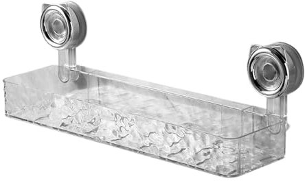 Rrlihjgu Estantería de Ducha con Ventosa, Antideslizante, Organizador de Ducha Multifuncional con Soporte para jabón, para baño, Cocina y salón