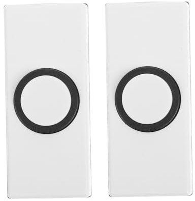 Mipcase 2pezzi Campanello Elettrico Pulsante Vintage Da Interruttore Per Da Garage Resistente Allo Sbiadimento e