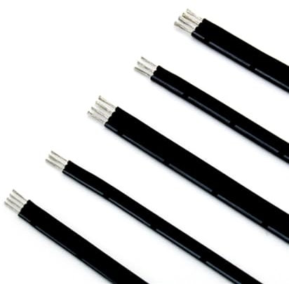 Silicone high-voltage cable, Multi Core Silicone Wire 2P-8P 10 meters 20-30AWG 600V Tinned Copper +200°C To -60°C(20 AWG,4p 10 meters)