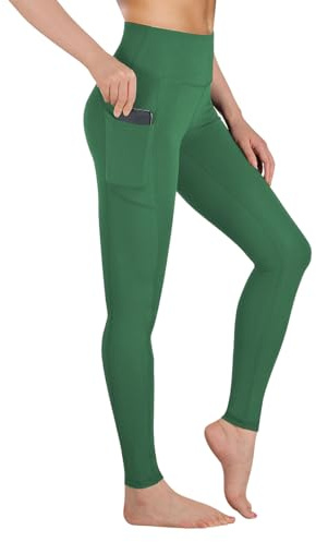 Vimbloom High Waist Leggings Damen Sport Fitness Yogahose Yoga Hose Sporthose Leggins Fitnesshose mit Taschen VI263