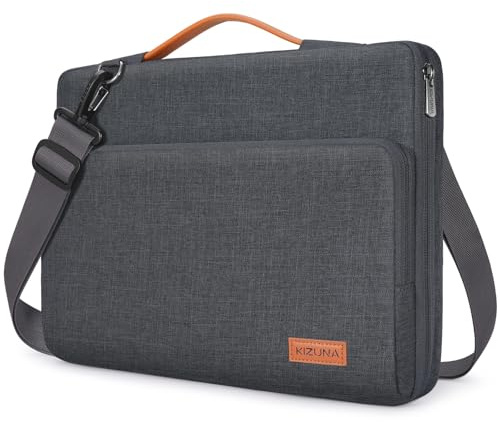 KIZUNA Laptop Tasche 16 Zoll Laptoptasche 15.6 Notebook für MacBook Pro 16 M4/16 Lenovo IdeaPad Flex 5i/IdeaPad Pro 5 Gen 9/Slim 5i Gen 8/Yoga Pro 9i/HP ENVY/16.3 XPS 16/Dell 16 Plus/ASUS,Grau
