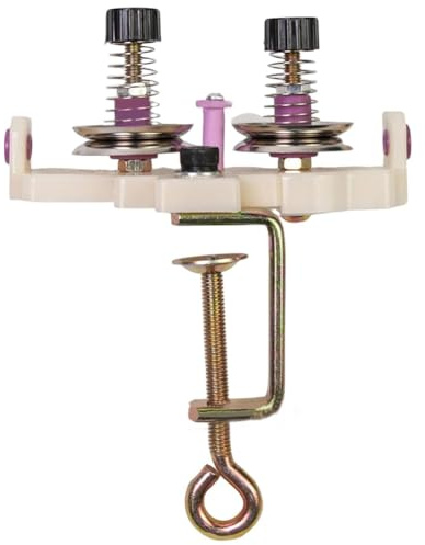 Jooehyer Guida per L'Avvolgimento del Filato Avvolgitore Manuale per con Guida A Doppio Filo per Progetti di Uncinetto, Maglia e Tessitura