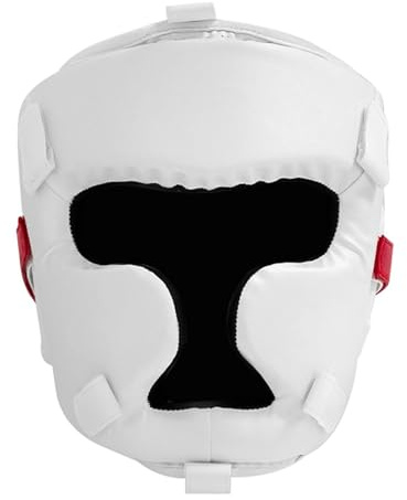 QSTDGVPW Accessori per La Protezione della Testa da Boxe, Casco da Boxe in Eva, Attrezzatura per L'allenamento per Lo Sparring Muay Thai, S
