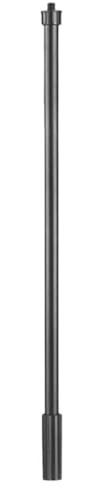 DECOMELODY Mikrofonstativ Verlängerung aus Metall 46cm Teleskop Mikrofonarm für Handmikrofone Verstellbarer Mikrofonständer Zubehör für Studio und Bühne