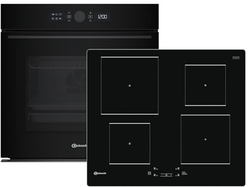 Bauknecht BAKO HYDRO Set Backofen BBI5S8HM1SK + Induktionskochfeld BQ 5160S AL