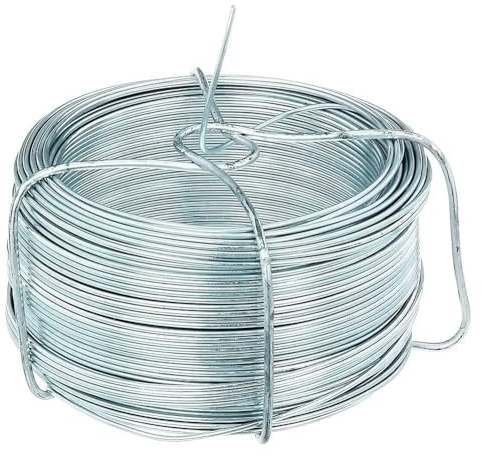 Alberts 530068 Bobina de alambre, Galvanizada, Ø del alambre 1,3 mm, Longitud 50 m