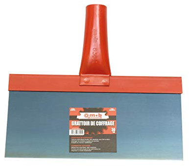 MOB Outillage 6361000010 Grattoir à coffrage lame soudée
