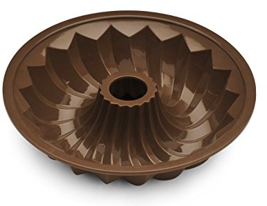 Bialetti Dolce Chef Tortiera a per Ciambella, Silicone, 27 cm