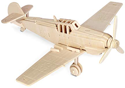 Quay Messerschmitt BF109 Woodcraft Construction Kit FSC