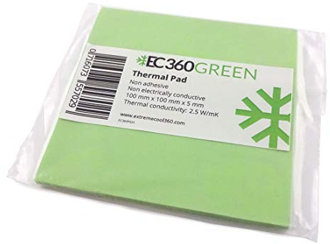 EC360® Green 2,5W/MK Pad Termico (100 x 100 x 5,0 mm)