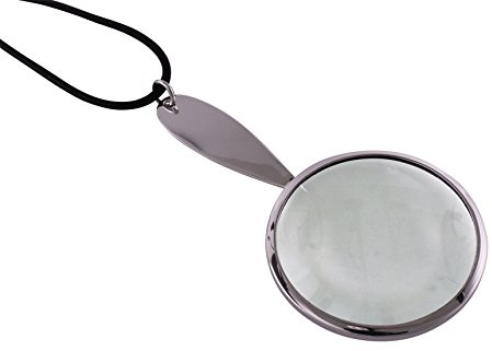 Arfasatti Massiv Sterling Silber 925 Lupe Anhänger Handgefertigt in Italien
