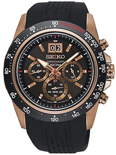 Seiko neo sports orologio Uomo Analogico Al quarzo con cinturino in Silicone SPC250P1
