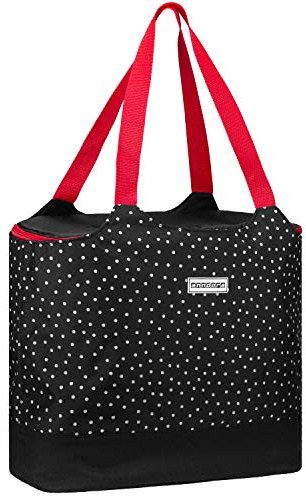 anndora 2 in 1 Einkaufstasche mit Isoliertasche - Doppeltes Volumen - Polyester - 22 Liter + 18 Liter - Farbwahl