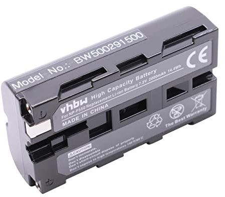 vhbw 1x Akku kompatibel mit Sony CCD-TRV37, CCD-TRV4, CCD-TRV41, CCD-TRV43, CCD-TRV35, CCD-TRV36 Videokamera Camcorder (1800 mAh, 7,2 V, Li-Ion)