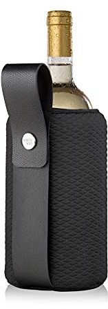 Vacu Vin Rafraîchisseur de Bouteilles Vin Artico – Manchon Rafraîchissant Flexible – Glacière Réutilisable avec Accumulateur de Froid – Garde les Boissons Fraîches en Déplacement