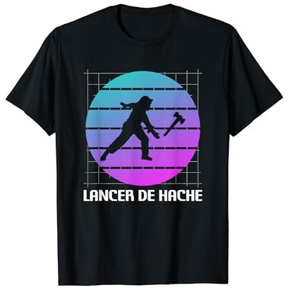 Classic Vintage Retro Lancer De Hache T-Shirt