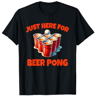 Bierpong-Trinken, College-Party, Beerpong T-Shirt
