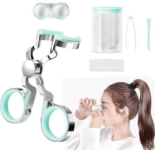 dfgsxifc Contact Lens Applicator Tool, Scleral Lens Inserter, Travel Set, Easier Apply/Remove (Green)