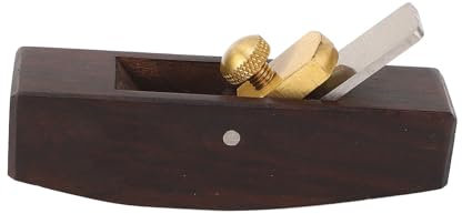 Pialla Rifilatura Piccola, Mini Piallatrice per Legno Utensile Manuale Lama in Acciaio Ad Alta velocità Pialla a Blocco con Base Tonda Pialla Manuale Portatile per Smussatura