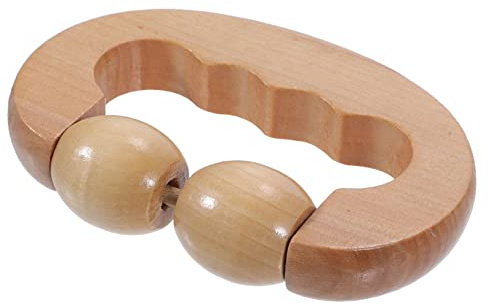 COLLBATH Tragbarer Rückenmassage Roller mit Kleinem Griff Muskelmassagegerät zur Durchblutungsförderung und Linderung für Büro und Zuhause