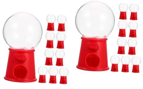 Alipis 30pcs Mini Vending Machine for Boys and Girls Sweet Dispenser Machine Gumball Candy Dispenser Hand-eye Coordination Toy