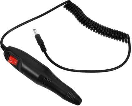 VALICLUD Maniglia di Ricambio per Fresa Unghie Elettrica in Plastica e Metallo, Penna Sostituibile per Manicure Professionale e Uso Domestico