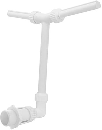 Pool Sprinkler Fountain | Spray en Cascade À Double Tête avec Support Réglable | Le Décor De Jardin Durable pour Les Piscines en Entrons s'adapte À La Plupart des Raccords Filetés 1,5 Pouce