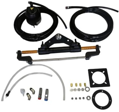 VKHBdwL Sistema di sterzo Idraulico for imbarcazioni da 300 CV for fuoribordo Idraulico, timone Idraulico for motoscafi da Yacht