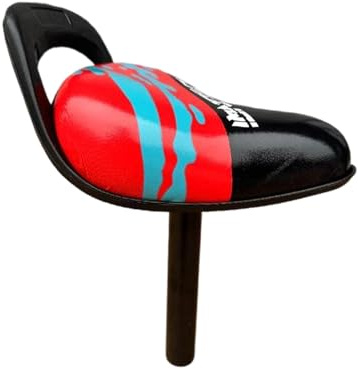 Baoblaze Sella per Bicicletta per Bambini, Resistente all'Usura, Facile da Usare, Ricambio per Bambini Sportivi, Rosso E Nero