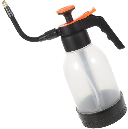 Luxshiny Pulvérisateur Manuel 1,2L à Pression pour Jardinage et Nettoyage Voiture Usage Intérieur et Extérieur Buse Réglable et Poignée Ergonomique