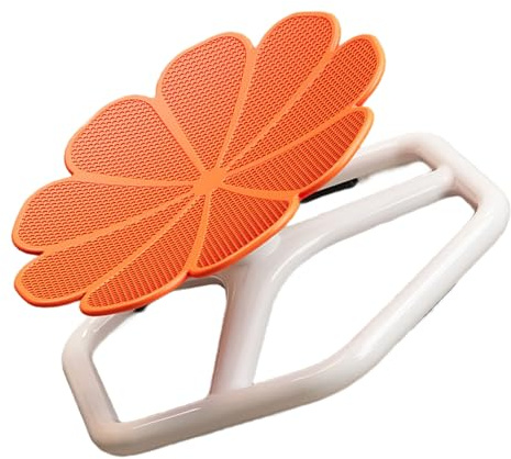 Sensory Swivels Chair Enhances Balance Coordination Metal Base Spinner Seat Nonslip Sensory Toy for Body Balance Flower Shape Wobble Chair