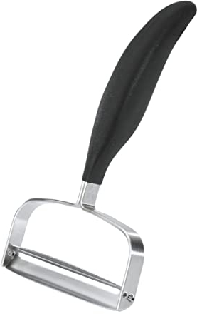 GEFU GE13670 Verdura Racloir à Fromage/Légumes Acier Inoxydable Noir 23,6 x 11,7 x 3 cm