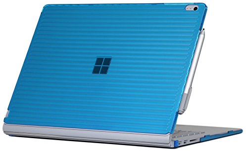 iPearl mCover Hartschalen-Schutzhülle für Microsoft Surface Book, 13,5 Zoll, 34,2 cm (13,5 Zoll) Aqua