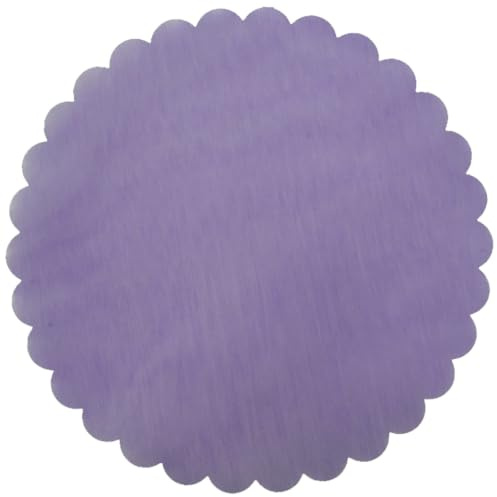C.X.Y. 100x Velo VELI di Fata Tulle Organza Tondo VELETTI BOMBONIERE Fai da Te Confetti (Lilla)
