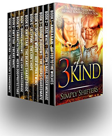 Three Of A Kind: An Incredible 10 Book Paranormal Menage Romance Box Set (English Edition)