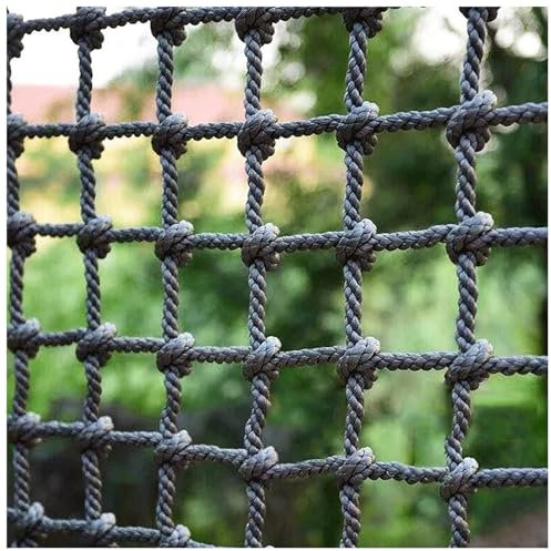 Amacthysh Kids Climbing Frame Net, Climbing Cargo Net Rope Ladder, Outdoor Sturdy and Durable Polyamide Safety Net, for Kids Indoor and Outdoor Playing, Pet, Plant Support, Cargo,2 * 4m/6.6 * 13.12ft