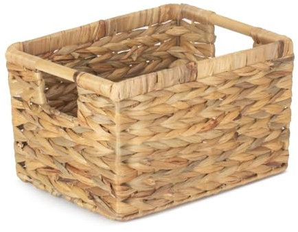 Red Hamper WH024/2 Water Hyacinth Medium Nordic Water Hyacinth Storage Basket